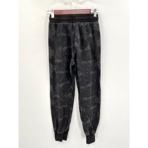 H&M Kids Black & Gray Casual Streetwear Camo Print Sweatpants Size 14